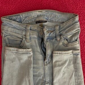 American Eagle Outfitters Light Gray Jeans